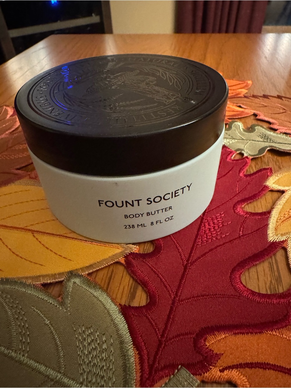 Body Butter - White Jar with Black Lid